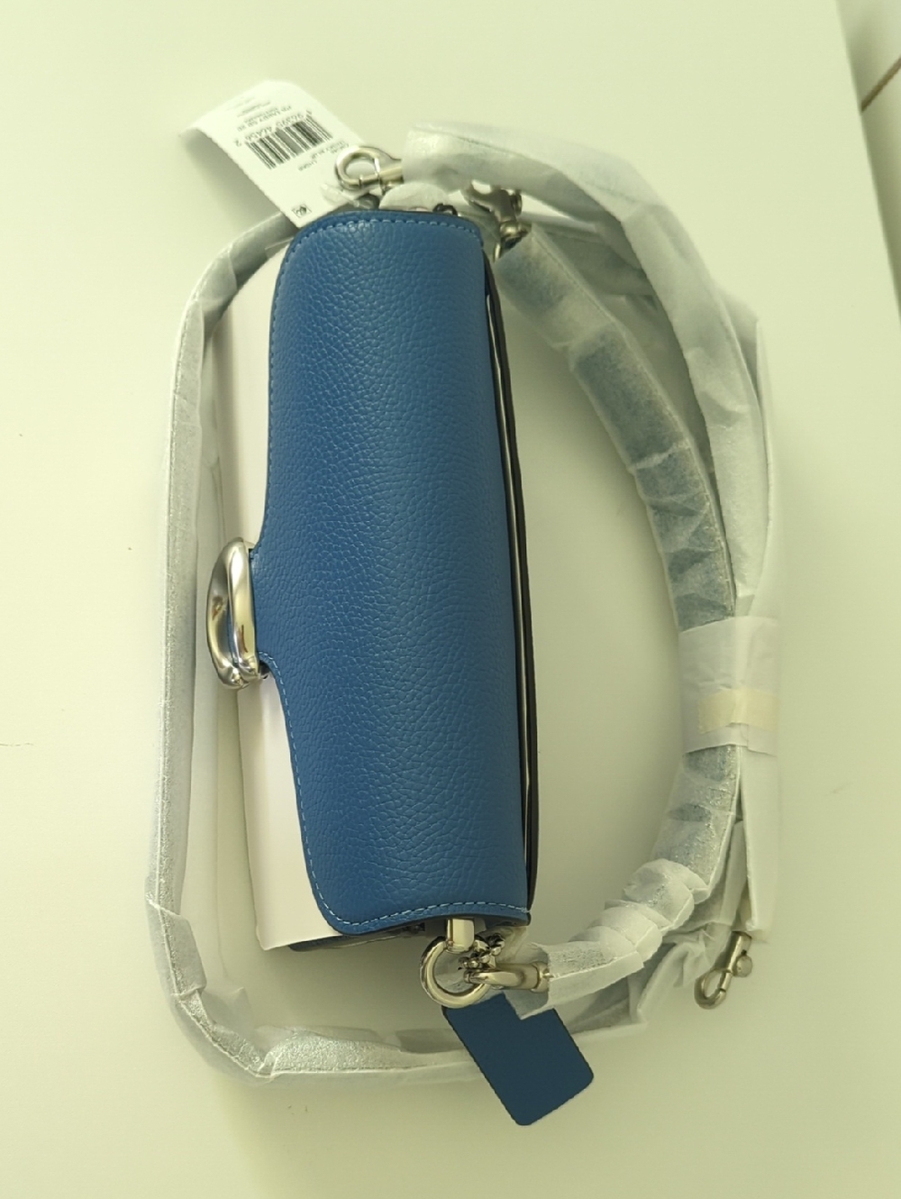 Coach Tabby Shoulder Bag 20 Sky Blue - Picture 3 of 4
